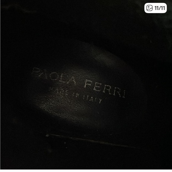 Paola Ferri Italian leather boots 37 brown - Picture 6 of 6